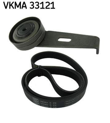 Kit de courroie d'accessoire (Courroie d’alternateur) SKF VKMA 33121
